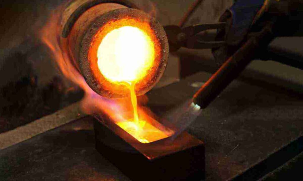 Яка температура потрібна для плавлення піску