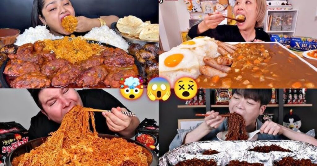 Як виглядають відео з мукбангом