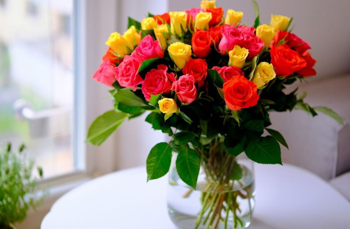 Букет з 51 троянди для романтичного вечора