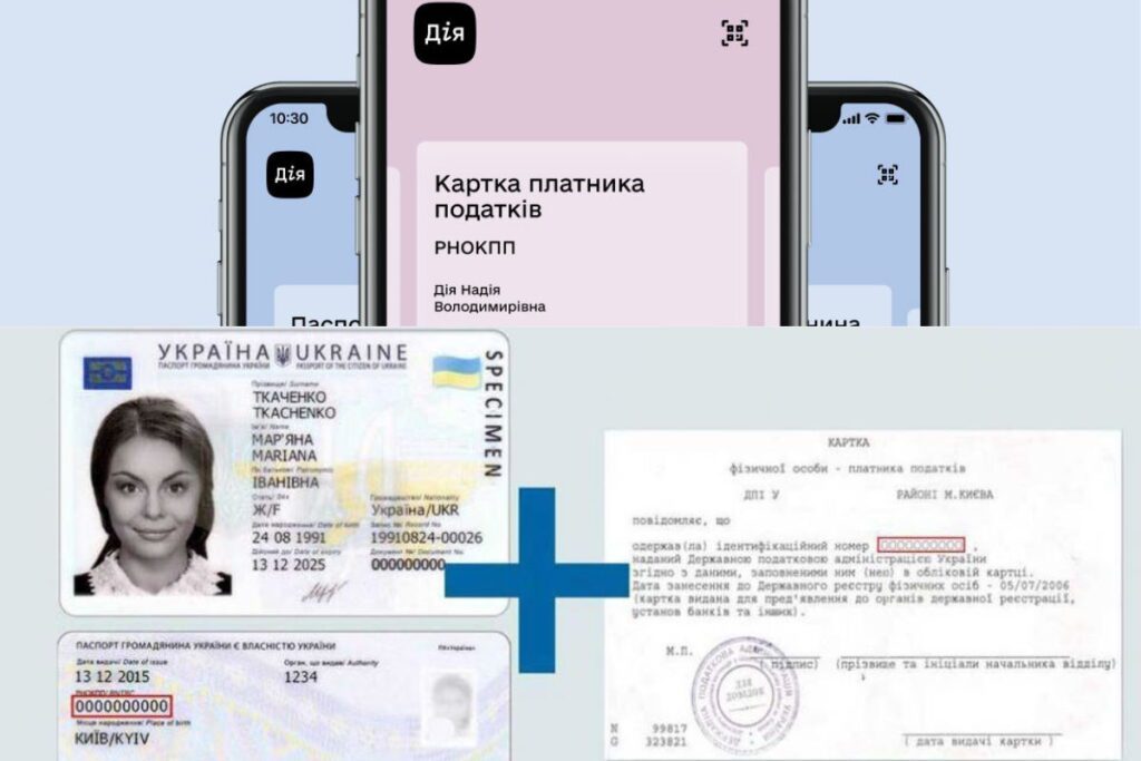 В яких документах чи сервісах можна побачити свій РНОКПП та ІПН