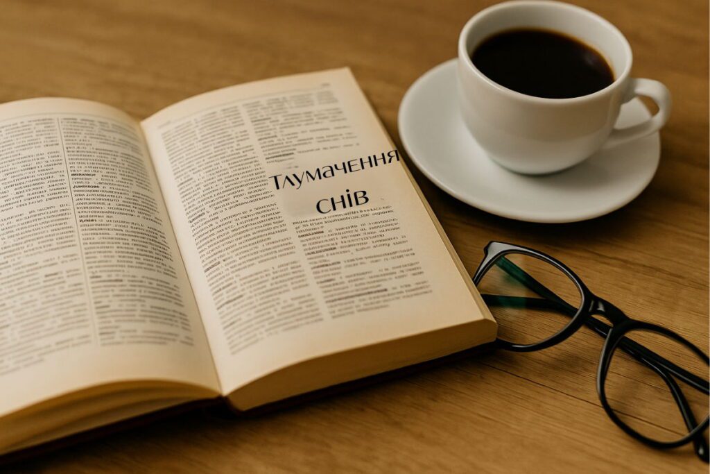 Відкрита книга з “тлумачення снів”