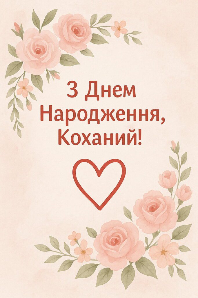 Квіткова композиція з трояндами та любовним посланням