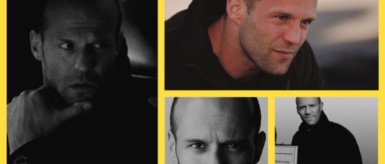 Колаж із чотирьох фото з Джейсоном Стейтемом