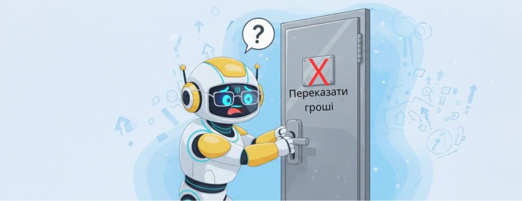 Робот-помічник інформує про обмеження застосунку Укрпошти