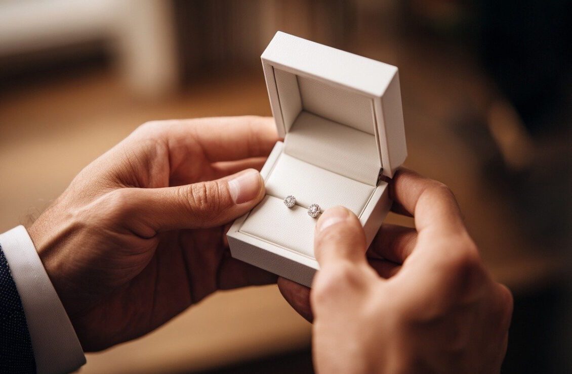 Золоті сережки на подарунок