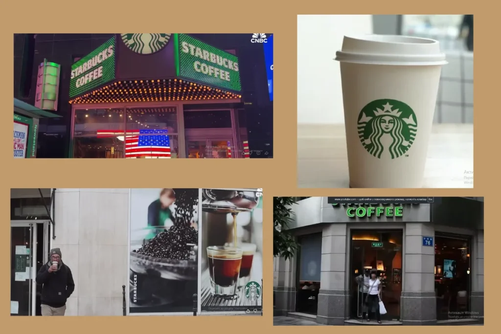 Символи та інтер’єри Starbucks у різних країнах світу