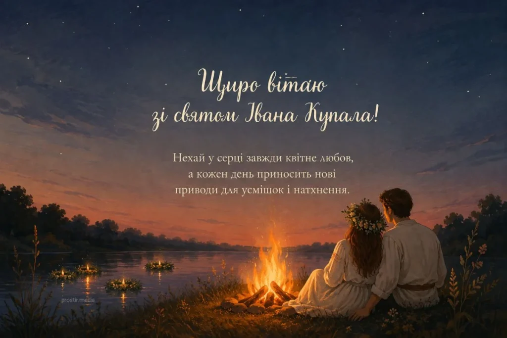 Привітання з Івана Купала