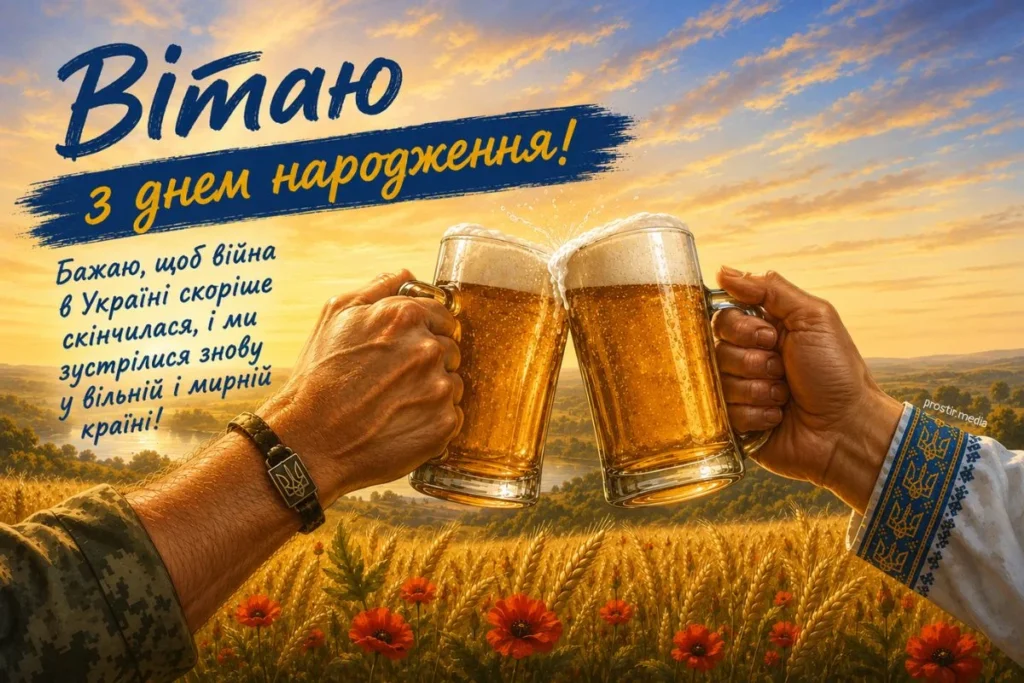 Піднімемо келихи за світле майбутнє України