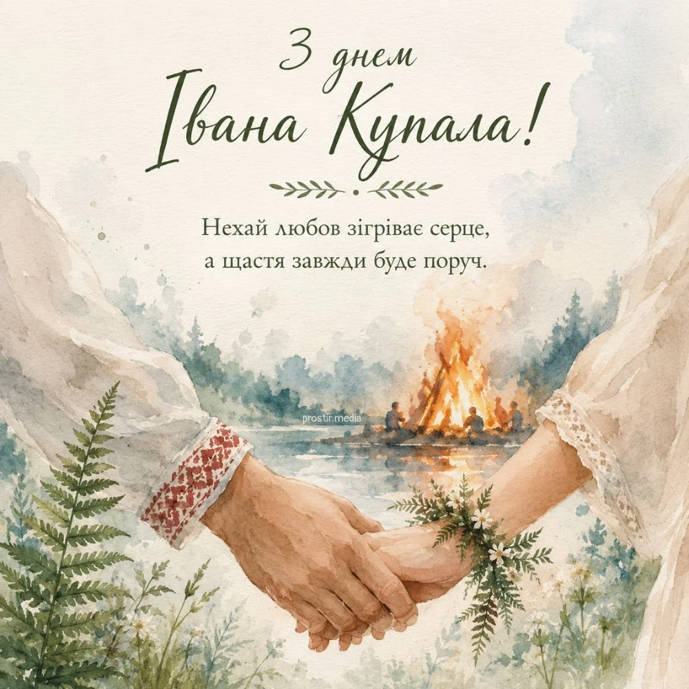 Листівка з Івана Купала