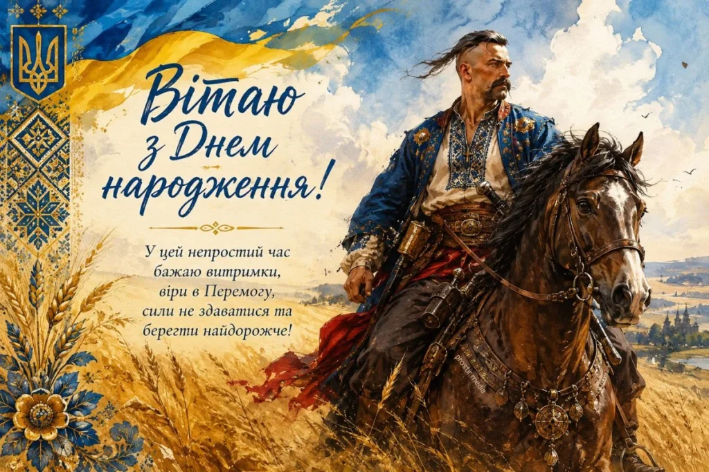 Український козак на коні