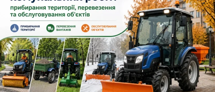 Один трактор – цілий рік ефективної роботи на різних ділянках та для різних завдань