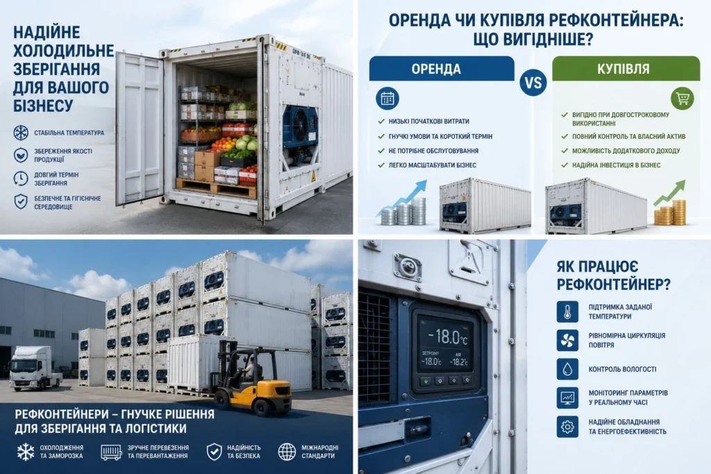 З таким термообладнанням ваші вантажі завжди зберігатимуться надійно та не втрачатимуть якості