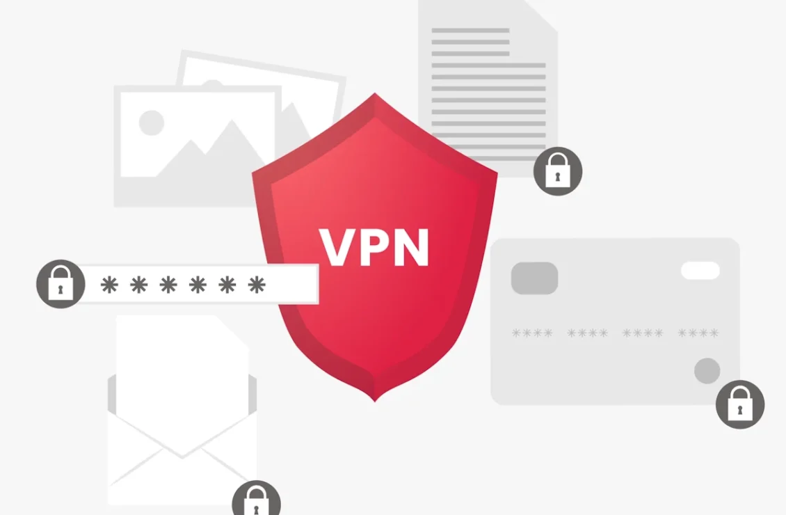 Ілюстрація принципу роботи домашнього VPN